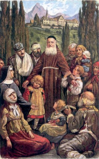 otac teodozije s djecom