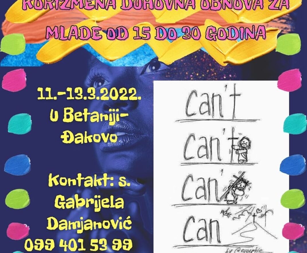 Korizmena duhovna obnova za mlade od 15 do 30 godina