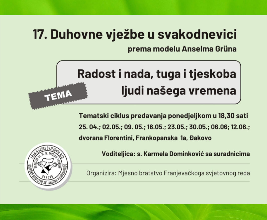 17. Duhovne vježbe u svakodnevici