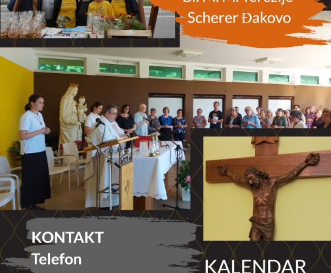 KALENDAR SUSRETA Franjevačkoga svjetovnoga reda bl. M. M. Terezije Đakovo 2022. – 2023. godine