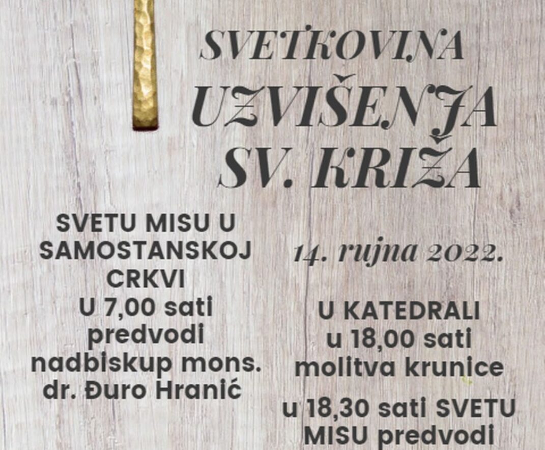 Svetkovina Uzvišenja sv. Križa