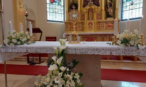 40 satno klanjanje u samostanskoj crkvi u Đakovu