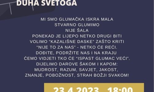 7 darova Duha Svetoga – najava