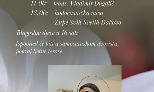 Antunovo 2023. – Raspored sv. Misa u dvorištu na ljetnoj terasi