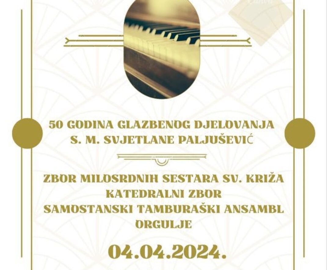 50 godina glazbenog djelovanja s. M. Svjetlane Paljušević