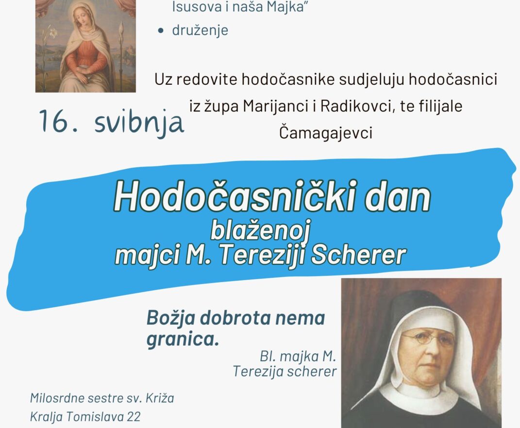 HODOČASNIČKI DAN U SVIBNJU 2024. – NAJAVA