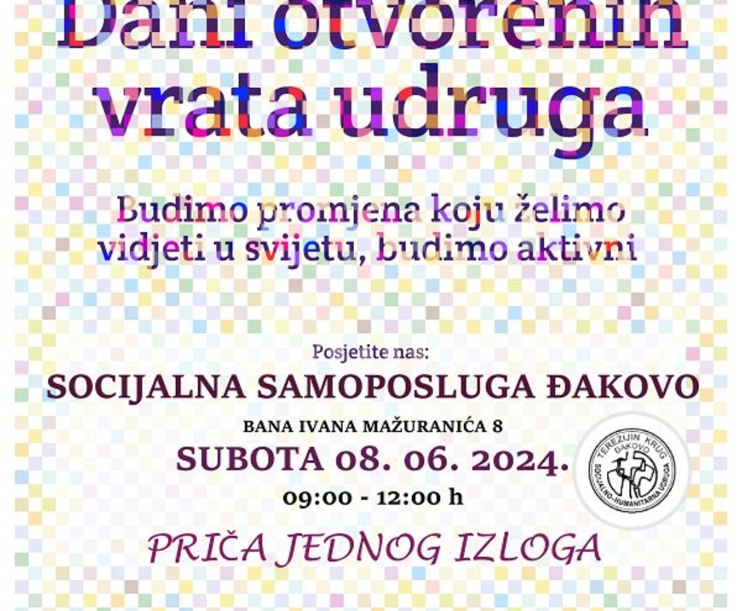 Socijalno-humanitarna udruga Terezijin krug otvara svoja vrata!