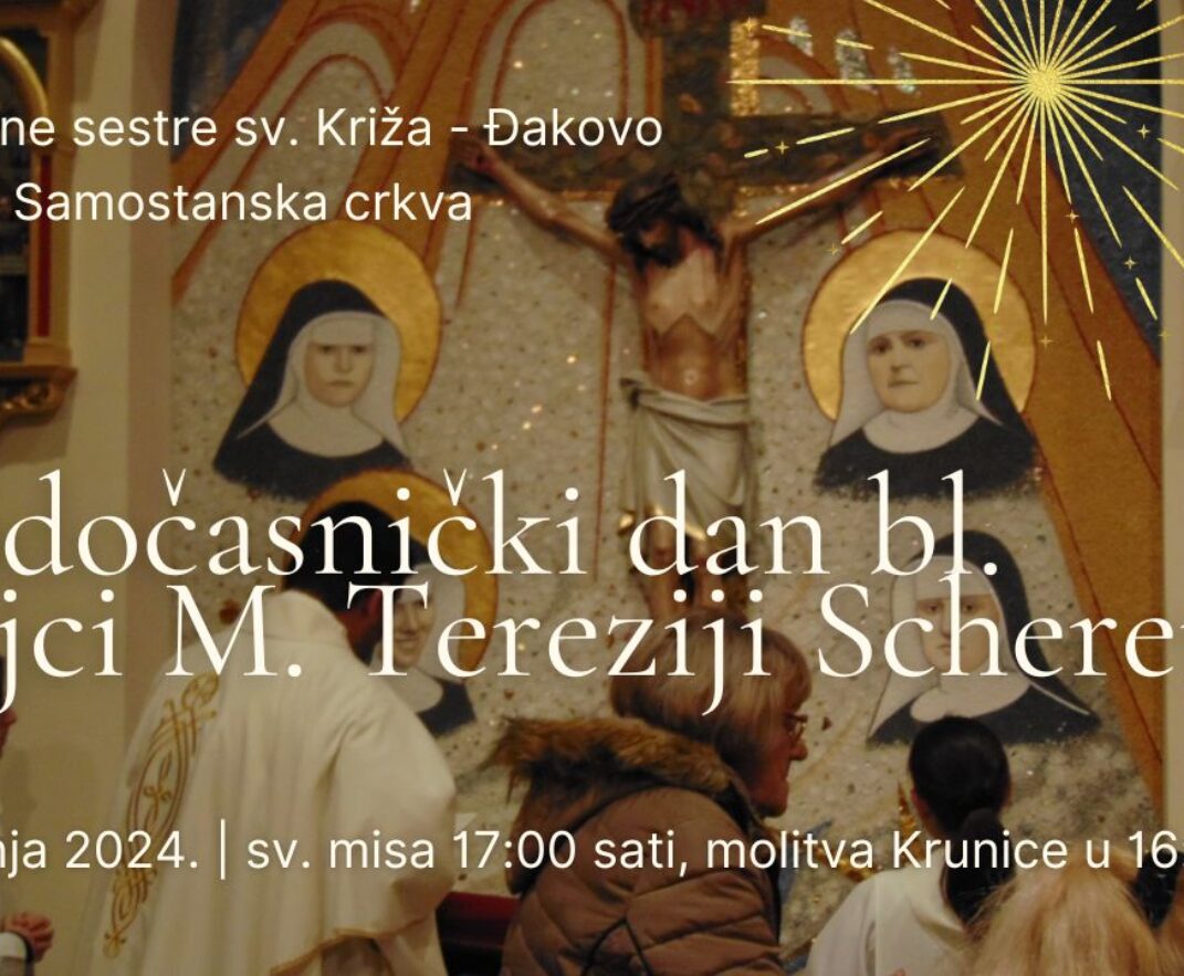 Hodočasnički dan bl. majci M. Tereziji Scherer u srpnju – najava
