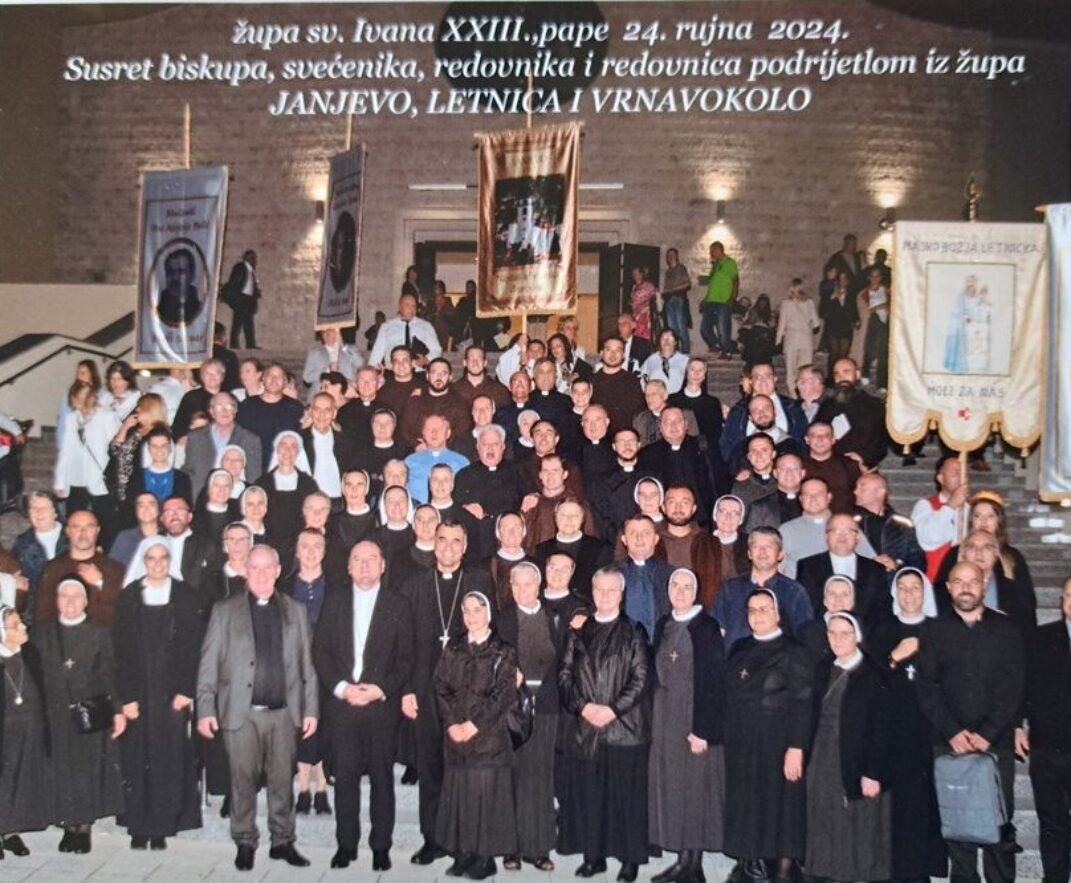 Prvi susret svećenika, redovnika i redovnica rodom iz župa Janjevo, Letnica i Vrnavokolo
