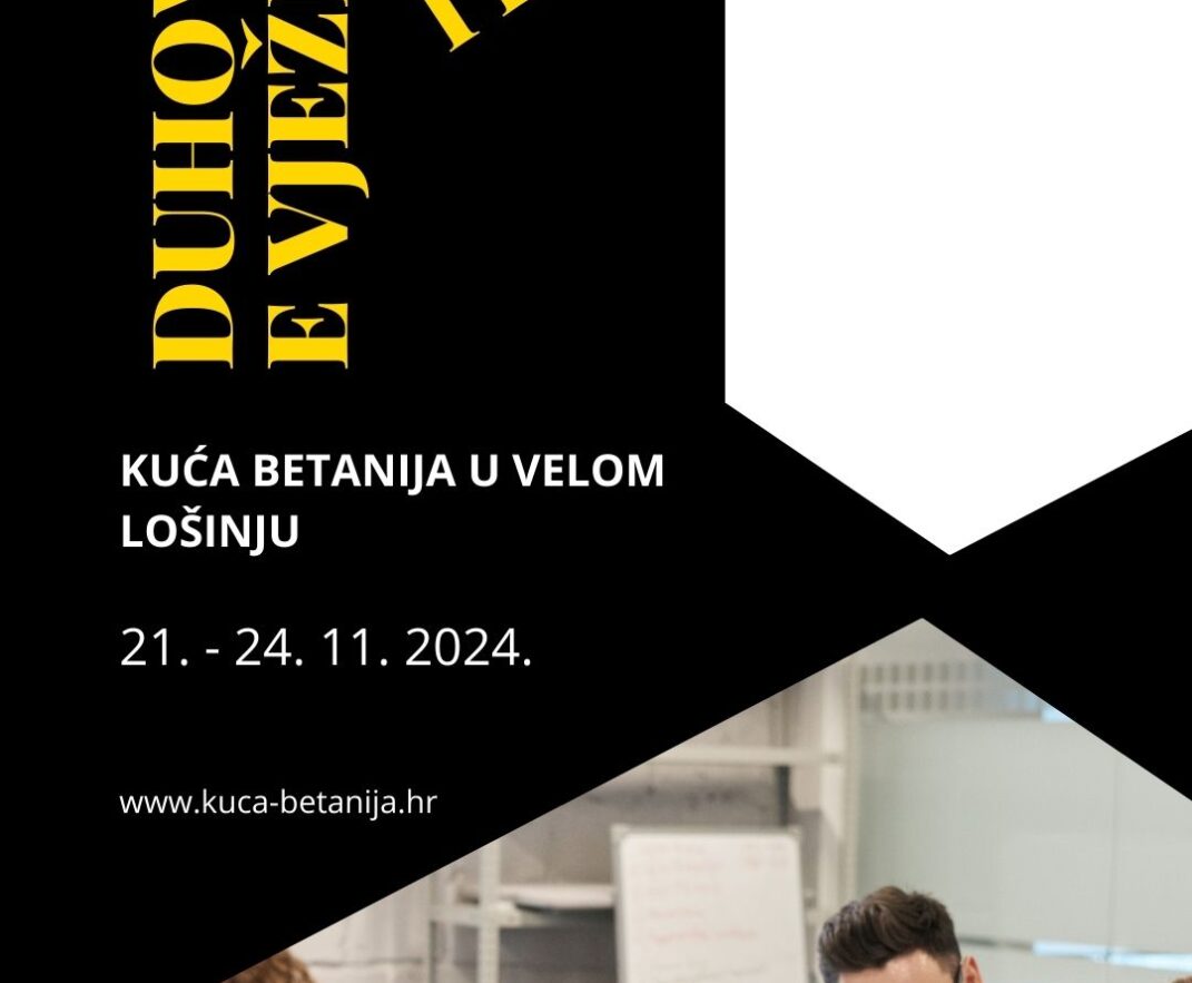 Duhovne vježbe za poslodavce i poduzetnike – 21.-24.11.2024.