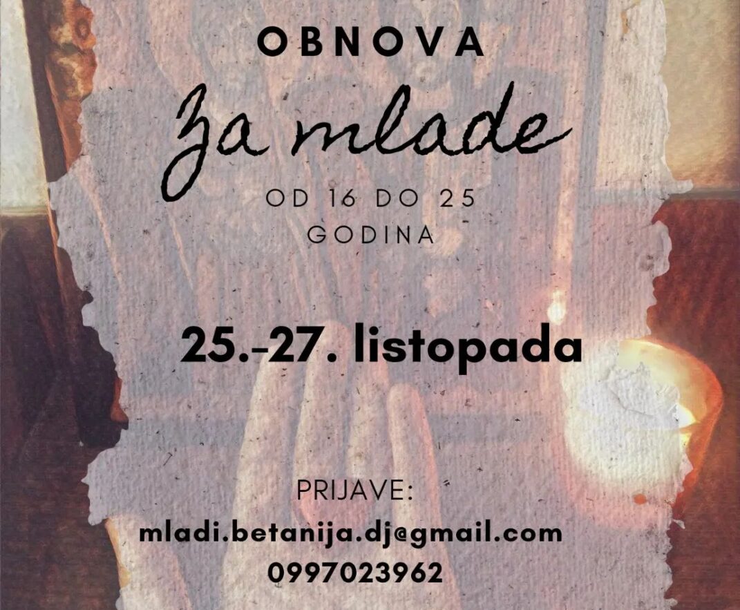 Duhovna obnova za mlade od 16 do 25 godina