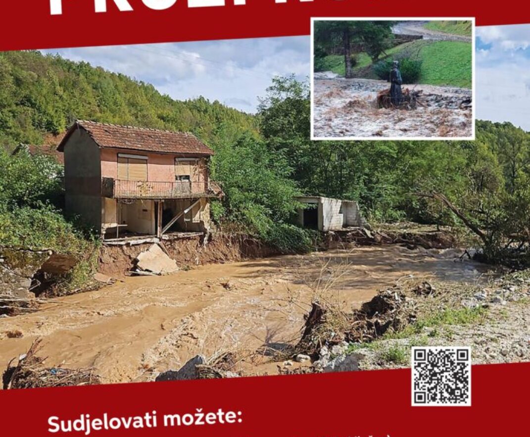 Kolekta za stradale u poplavama u Bosni i Hercegovini