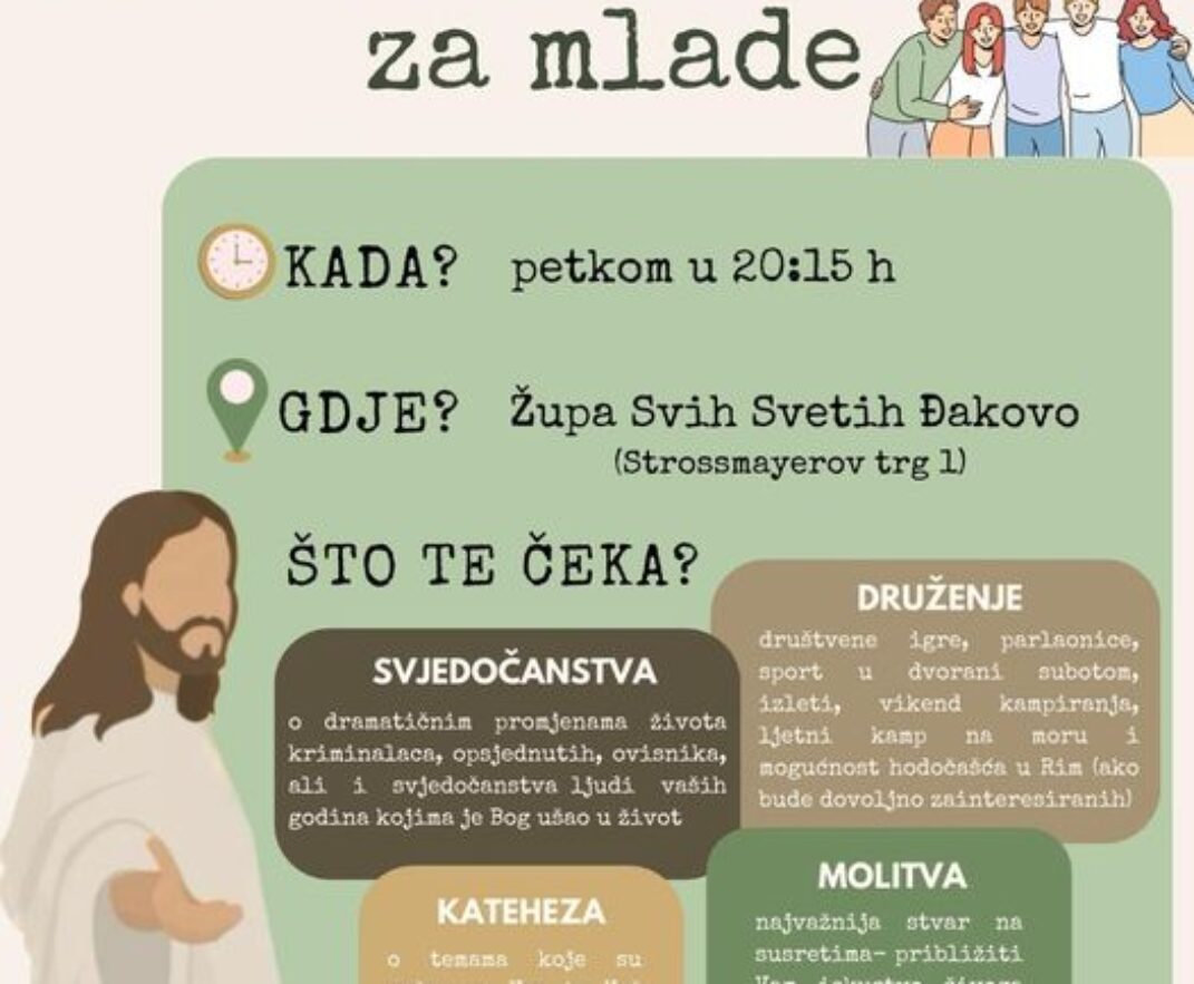 Susreti za mlade – svakoga petka