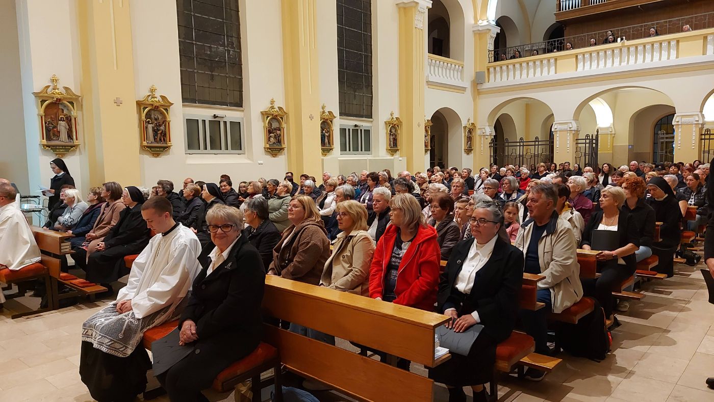 Trenutno pregledavate Zahvalno slavlje hodočasnika na kraju Jubilarne godine bl. M. M. Terezije Scherer