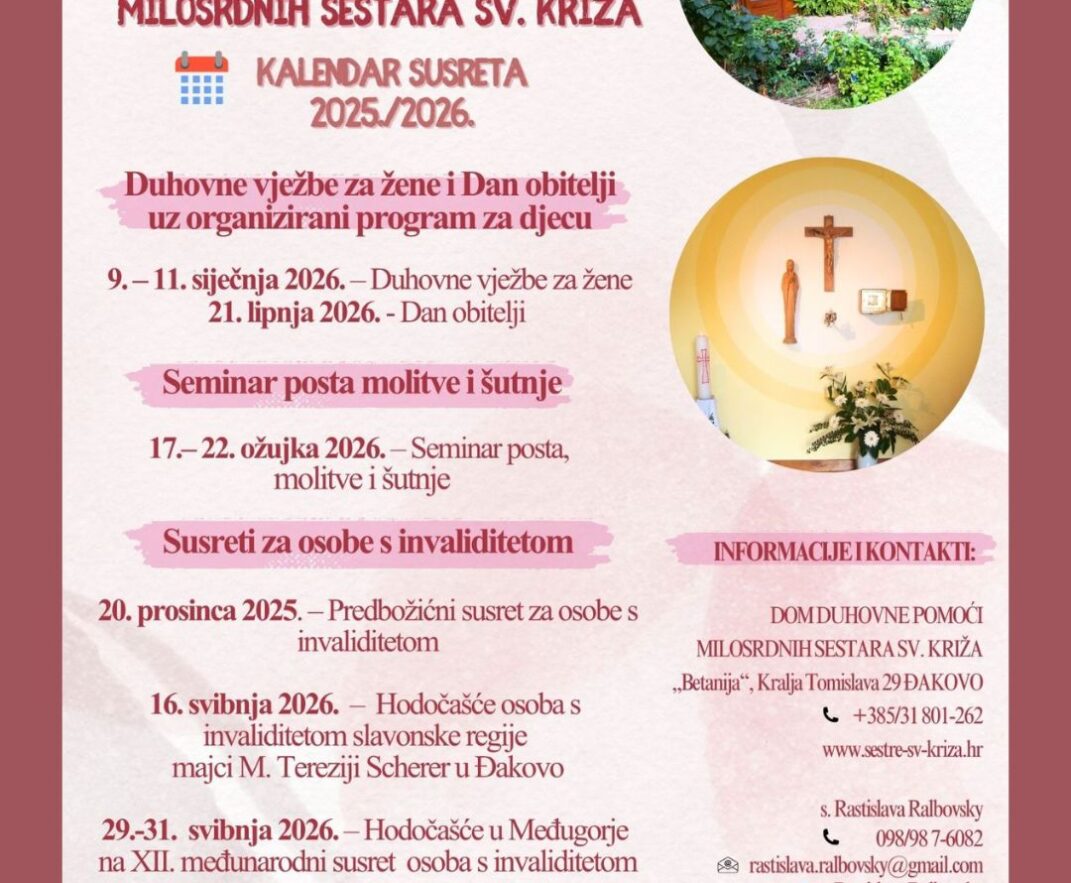 Programi Doma duhovne pomoći u Đakovu
