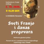 „Sveti Franjo i danas progovara“ molitveno-glazbeni prikaz – najava